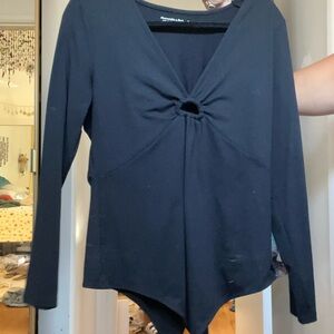 Abercrombie long sleeve bodysuit